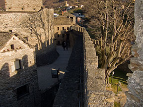 Bellinzona #2; castello di Montebello (Burg)
