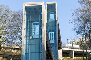 Rheinfall #4; Neuhausen am Rheinfall, Station Neuhausen Rheinfall (SBB), Lift